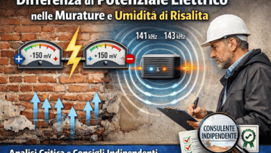 differenza di potenziale muratura umidità