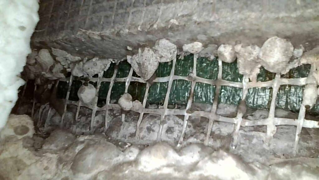 perizia cappotto termico rete fibra vetro cappotto difetto posa condensa interna