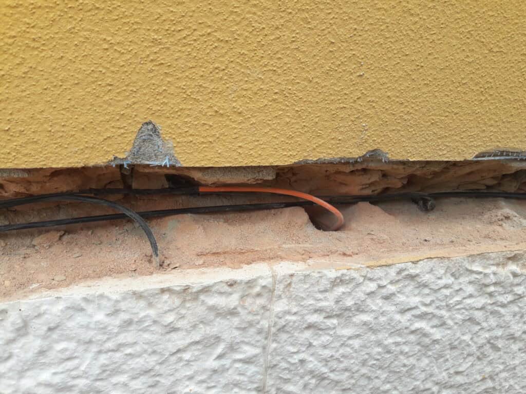 elettrodi inseriti muro umidità elettrodi inseriti muro umidità