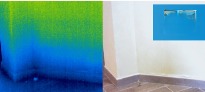 Termografia edilizia interpretata senza considerare ponti termici e comportamento reale dell’acqua Termografia edilizia interpretata senza considerare ponti termici e comportamento reale dell’acqua