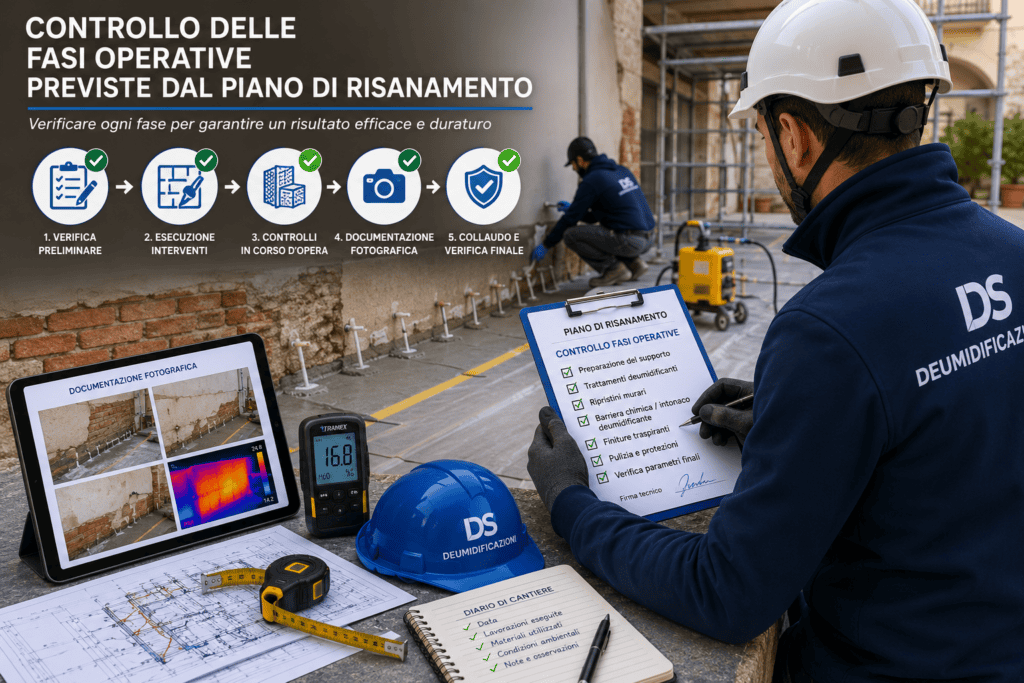 controllo delle fasi operative previste dal piano di risanamento controllo delle fasi operative previste dal piano di risanamento